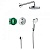 Душевая стойка Hansgrohe Croma Select S [27295000] картинка