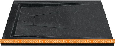 Душевой поддон Good Door Атриум 140x90 Антрацит (черный) фотография