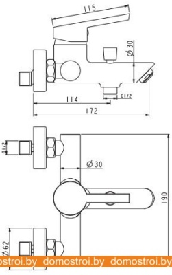 Смеситель Esko London LD 54 фотография