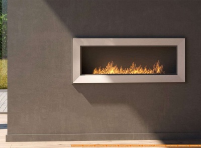 Биокамин SimpleFire Frame 1200 (белый) фотография