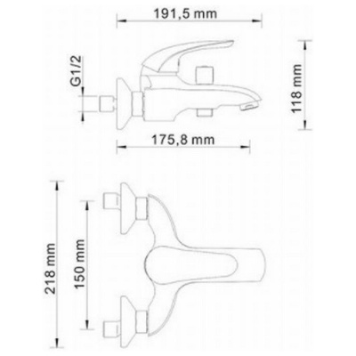 Смеситель WasserKraft Rossel 2801 фотография
