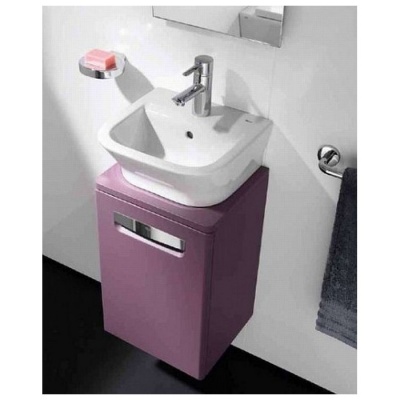 Тумба под умывальник Roca The Gap 45 ZRU9302743 фиолетовая фотография