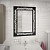 Зеркало c LED подсветкой Континент Persona black LED 80x105 картинка