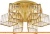 Потолочная люстра Ambrella light Traditional TR5211/6 GD/CL фотография Потолочная люстра Ambrella light Traditional TR5211/6 GD/CL фотография