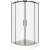 Душевой уголок GoodDoor GALAXY R-TD-90-C-B 90x90 стекла прозрачные (без поддона) фотография Душевой уголок GoodDoor GALAXY R-TD-90-C-B 90x90 стекла прозрачные (без поддона) фотография
