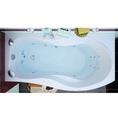 Акриловая ванна Aquanet Borneo R 170x90/75 фотография
