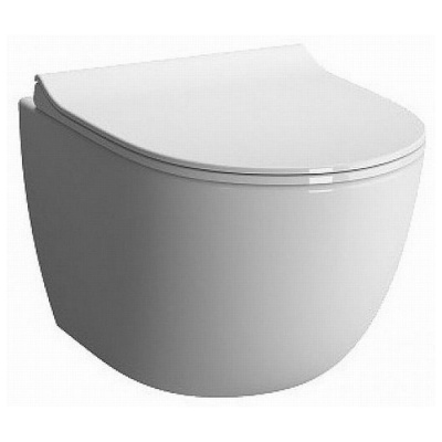 Подвесной унитаз Vitra Sento Rim-ex 54 см 7748B003-6115 с сиденьем микролифт фотография