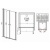 Душевая дверь Radaway Eos DWD [37703-01-12N] 90x197 intimato фотография