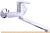 Смеситель Rubineta Uno-14 N41001 картинка