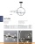 Подвесная люстра Arte Lamp Saturn A7790SP-75BK фотография Подвесная люстра Arte Lamp Saturn A7790SP-75BK фотография