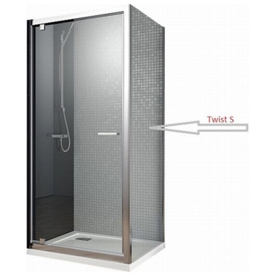 Душевая стенка Radaway Twist S [382011-01] 80x190 прозрачная фотография
