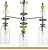 Подвесная люстра Odeon Light Bizet 4893/3C картинка