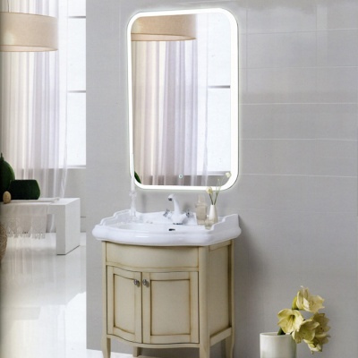 Зеркало c LED подсветкой Континент Glamour LED 80x90 фотография