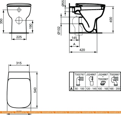 Унитаз Ideal Standard Esedra T281201 фотография