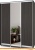 Шкаф-купе Modern Роланд 1700 (600) (венге/зеркало) фотография Шкаф-купе Modern Роланд 1700 (600) (венге/зеркало) фотография