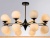 Люстра Arte Lamp Mimosa A3649PL-16PB фотография Люстра Arte Lamp Mimosa A3649PL-16PB фотография