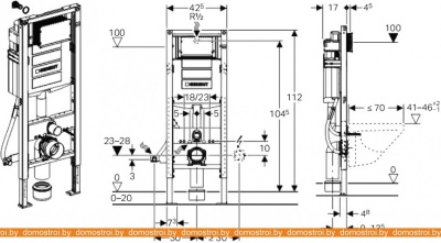 Система инсталляции Geberit Duofix UP 320 111.350.00.5 фотография