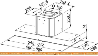 Вытяжка Franke FMY 608 BI BK 110.0456.723 фотография