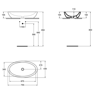 Умывальник Ideal Standard Strada K078501 фотография