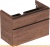 Тумба под умывальник Geberit Smyle Square 90 500.354.JR.1 (темный орех) фотография Тумба под умывальник Geberit Smyle Square 90 500.354.JR.1 (темный орех) фотография