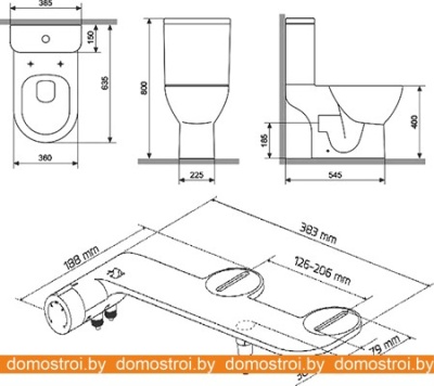 Унитаз Damixa Palace Grand 421468600SC фотография