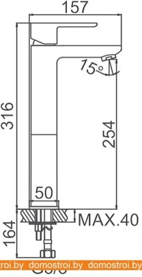 Смеситель Zerix LR1055-22 ZX0879 фотография