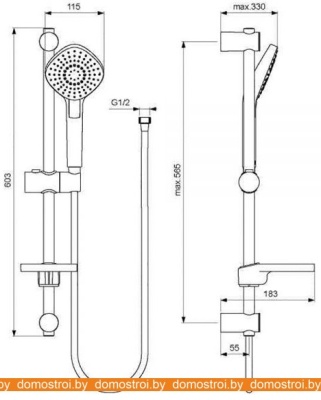 Комплект смесителей Ideal Standard Esla BC264AA фотография
