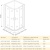 Душевой уголок GoodDoor JAZZE R-90-B-BR 90x90 стекла коричневые (без поддона) фотография