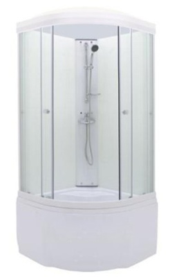 Душевая кабина Triton Стандарт Б3 ДН1 90x90 прозрачные фотография
