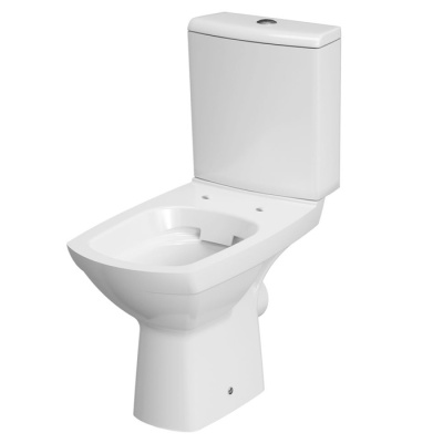 Напольный унитаз Cersanit Carina New Clean On 011 [KO-CAR011-35-COn-S-DL] с сиденьем микролифт фотография