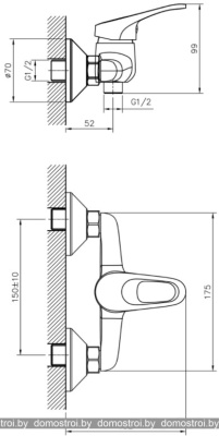 Смеситель Decoroom DR21055 фотография