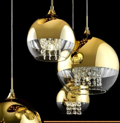 Подвесная люстра Maytoni Fermi P140-PL-170-5-G фотография