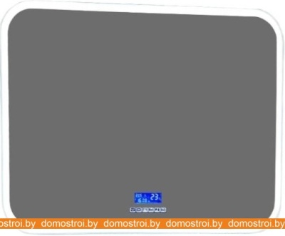 Зеркало Континент Demure Led 100x70 (с подогревом и часами) фотография