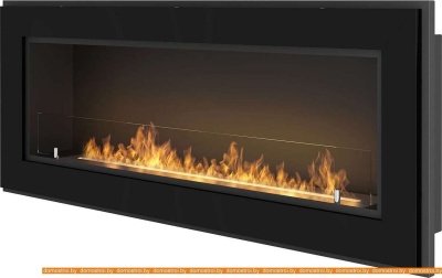 Биокамин SimpleFire Frame 1200 (черный, со стеклом) фотография