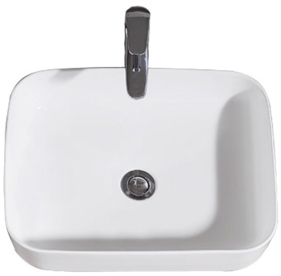 Умывальник накладной Bravat C22250W-ENG фотография