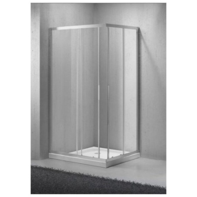 Душевой уголок BelBagno SELA-AH-2-100/80-C-Cr прозрачное стекло 100x80 фотография