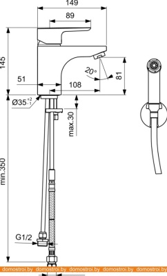 Смеситель Ideal Standard Ceraplan III B0919 фотография