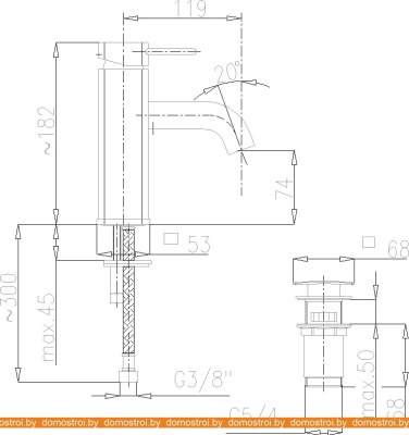 Смеситель Armatura Brylant 4302-811-00 фотография