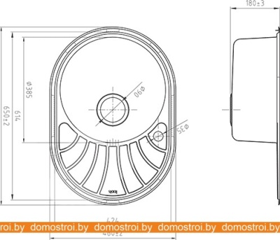 Кухонная мойка IDDIS Suno SUN65SLi77 фотография