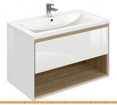 Тумба под умывальник Cersanit Louna 80 SP-SZ-LOU-CO80/Wh фотография