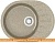 Кухонная мойка Berge BG-5801 (песочный глянцевый) картинка