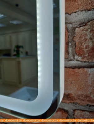 Зеркало Misty 3 Неон 50 (клавишный выключатель) фотография