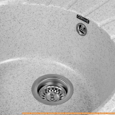 Кухонная мойка Gerhans A02 (серый) фотография