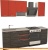 Кухня Иволанд Трейд Ярко-красная 150-220-60 (красный/темное дерево) фотография Кухня Иволанд Трейд Ярко-красная 150-220-60 (красный/темное дерево) фотография