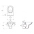 Подвесной унитаз Cersanit Carina New Clean On [MZ-CARINA-COn-DL] микролифт фотография
