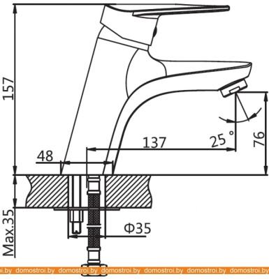 Смеситель AV Engineering AVCID1-A557 фотография