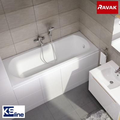 Акриловая ванна Ravak Domino 170x75 фотография