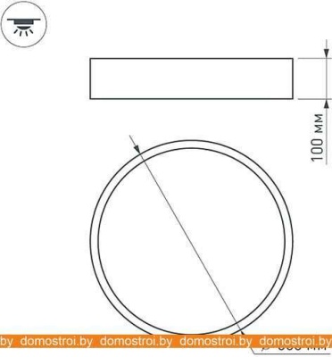 Светодиодная панель Arlight SP-TOR-PILL-R500-35W Day4000 022107(1) фотография