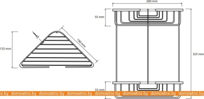 Этажерка Bemeta Cytro 102308132 фотография