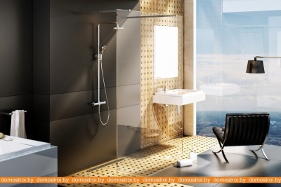 Душевая стенка Ravak Walk-In Free 120 (серебристый/прозрачное) фотография